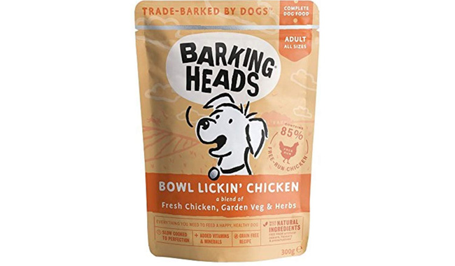 Barking Heads Wet Dog Food - Bowl Lickin' Chicken