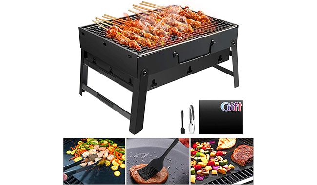 GolWof Charcoal Barbecue Grill