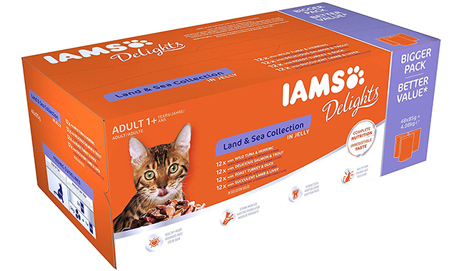 IAMS cat food