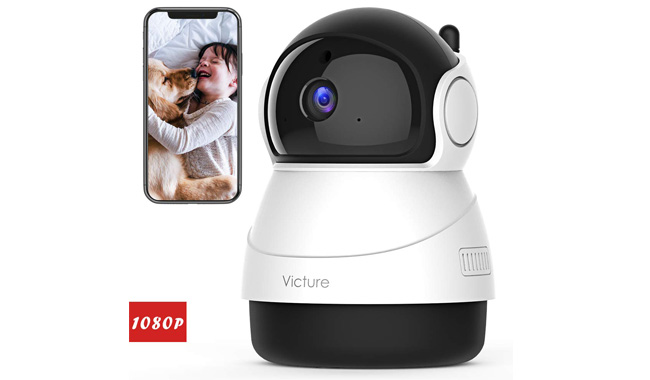 Victure 1080P FHD Wi-Fi Wireless Camera with Night Vision