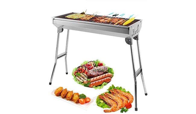 Zogin Stainless Steel Charcoal BBQ Grill