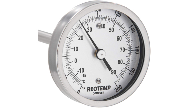 REOTEMP A48FR-D43 Super Duty Compost Thermometer