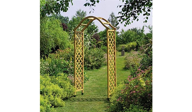 Gardman Elegant Wooden Garden Arch