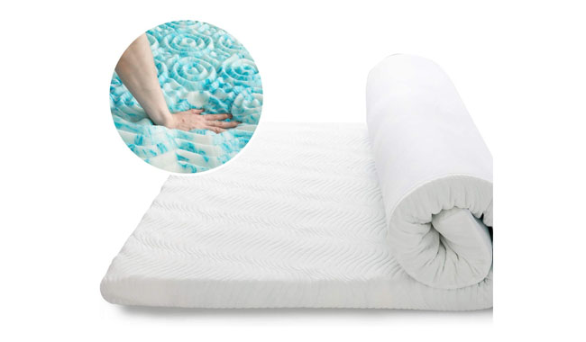 bedsure 2-inch memory foam mattress