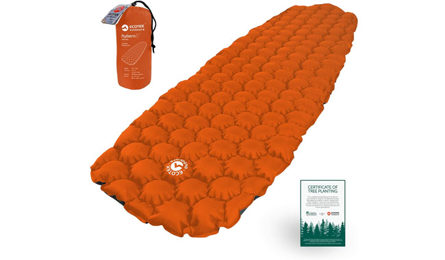 ECOTEK Hybern8 Inflatable Sleeping Pad for Camping