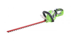 Greenworks Tools 61cm Lithium-Ion Cordless Battery Hedge Trimmer