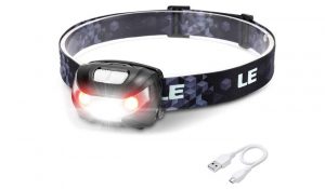LE USB Rechargeable LED Head Torch