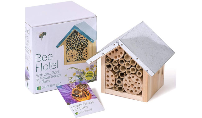 Plant Theatre Bee Hotel & Flower Seeds