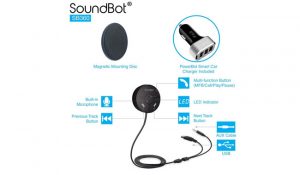 SoundBot SB360 Bluetooth 4.0 Car Kit