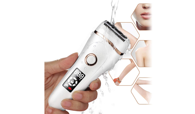 DIOZO Wet & Dry Rechargeable Cordless Lady Shaver