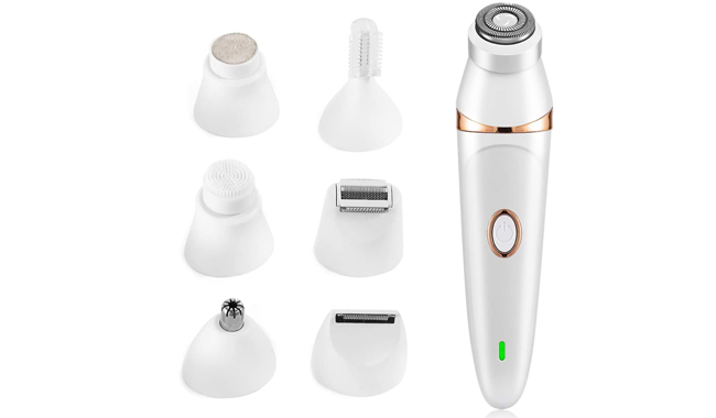 Liaboe 7-in-1 Electric Cordless Lady Shaver Set