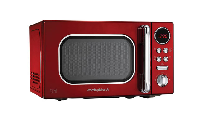 Morphy Richards 511502 Red Accent Microwave