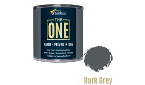 Multi Surface Paint Dark Grey, Satin, 1 Litre